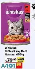 WHİSKAS BİFTEKLİ YAŞ KEDİ MAMASI 400G WHİSKAS BİFTEKLİ YAŞ KEDİ MAMASI 400G